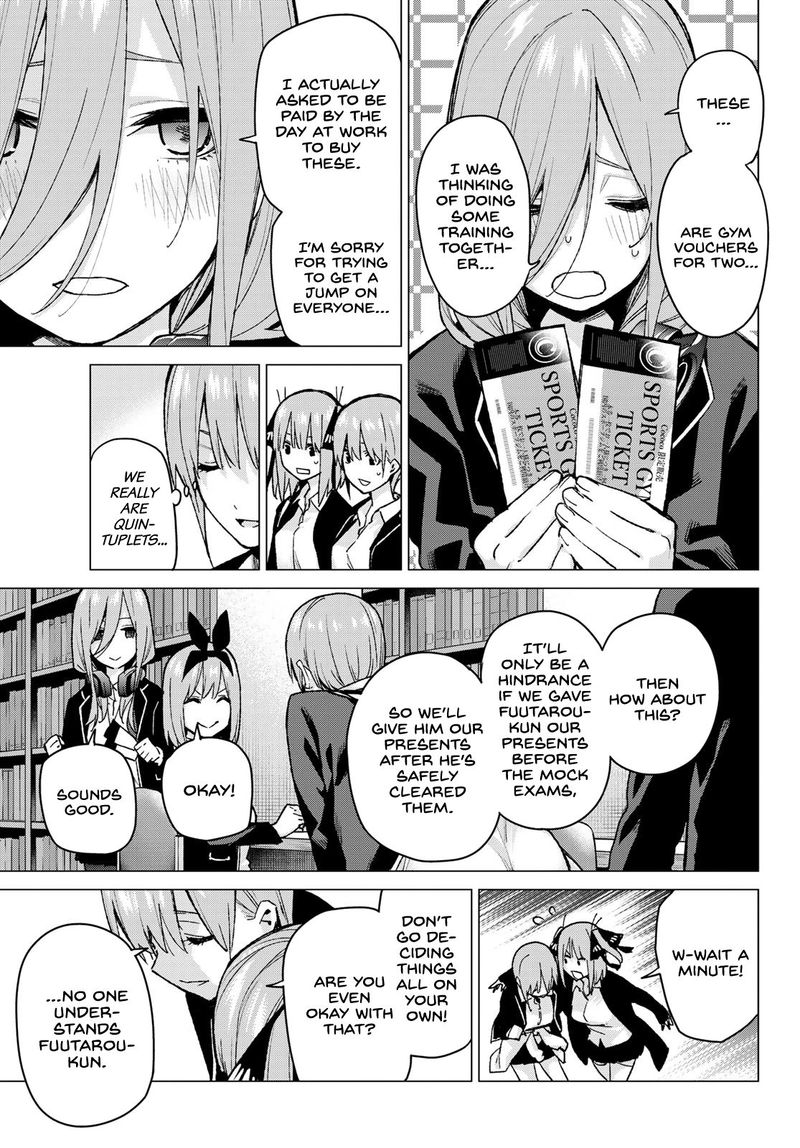The Quintessential Quintuplets Chapter 75 - Page 14