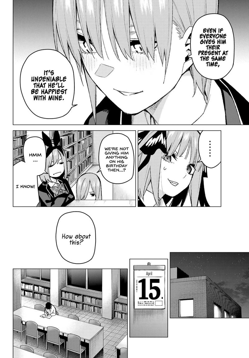The Quintessential Quintuplets Chapter 75 - Page 15