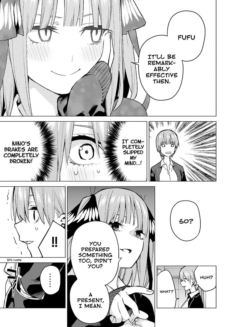 The Quintessential Quintuplets Chapter 75 - Page 8