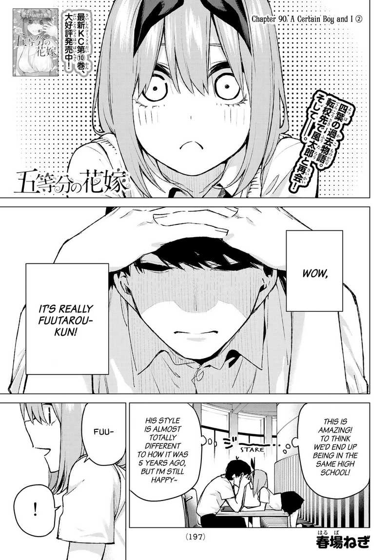 The Quintessential Quintuplets Chapter 90 - Page 1