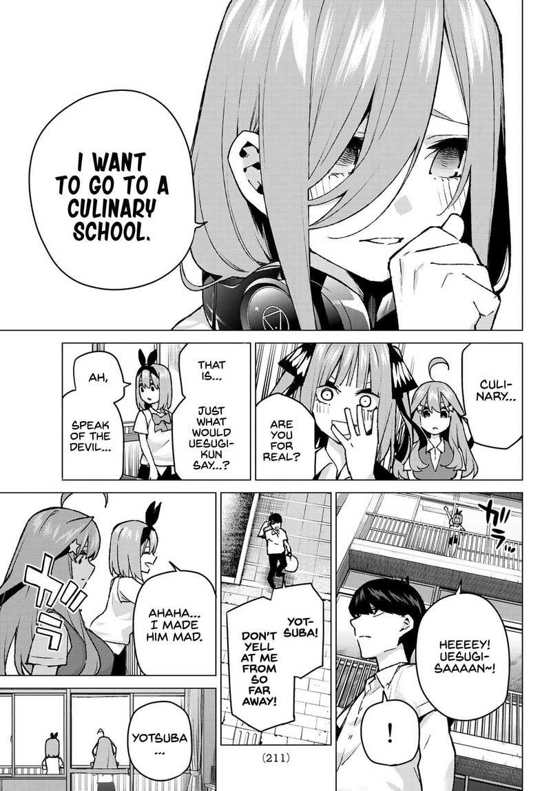 The Quintessential Quintuplets Chapter 90 - Page 15