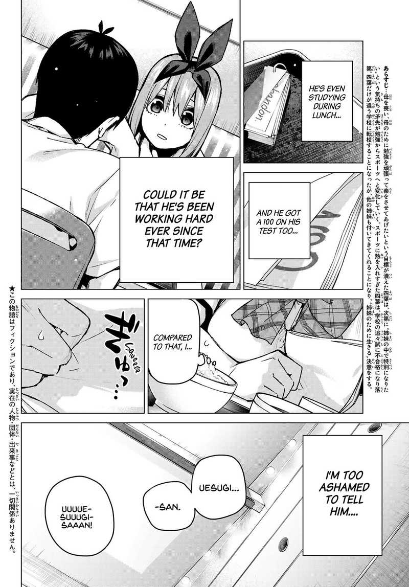 The Quintessential Quintuplets Chapter 90 - Page 2