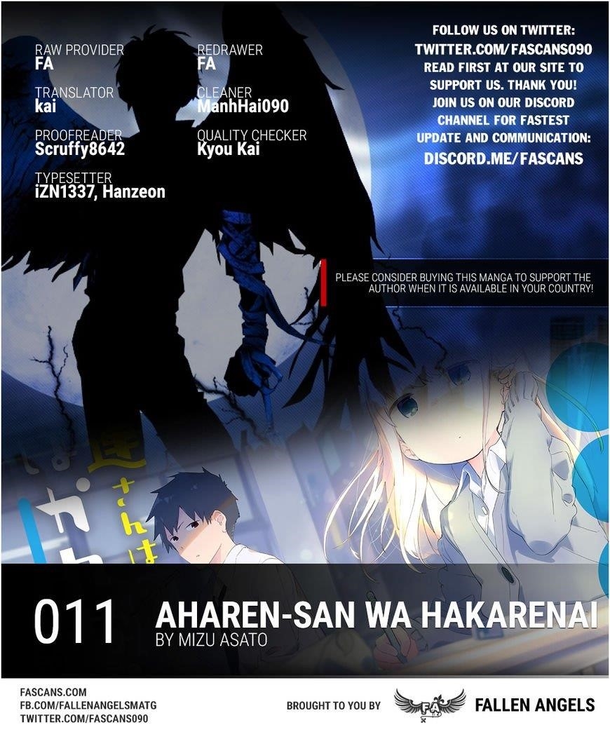 Aharen-San Wa Hakarenai Chapter 11 - Page 1