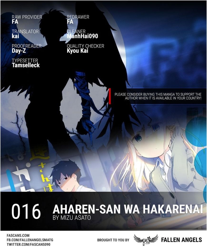 Aharen-San Wa Hakarenai Chapter 16 - Page 1