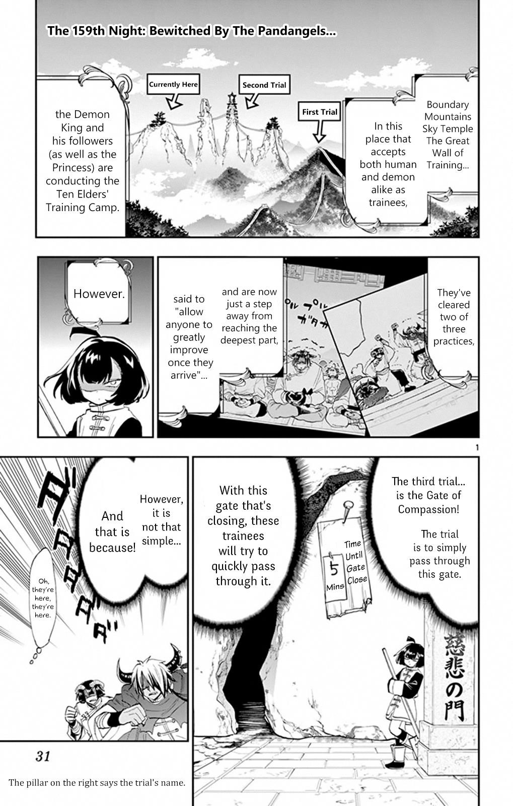 Maou-jou de Oyasumi Chapter 159 - Page 1