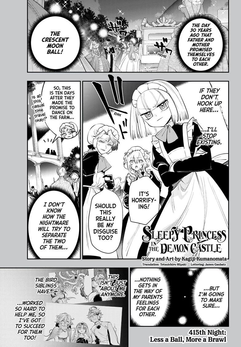 Maou-jou de Oyasumi Chapter 415 - Page 1