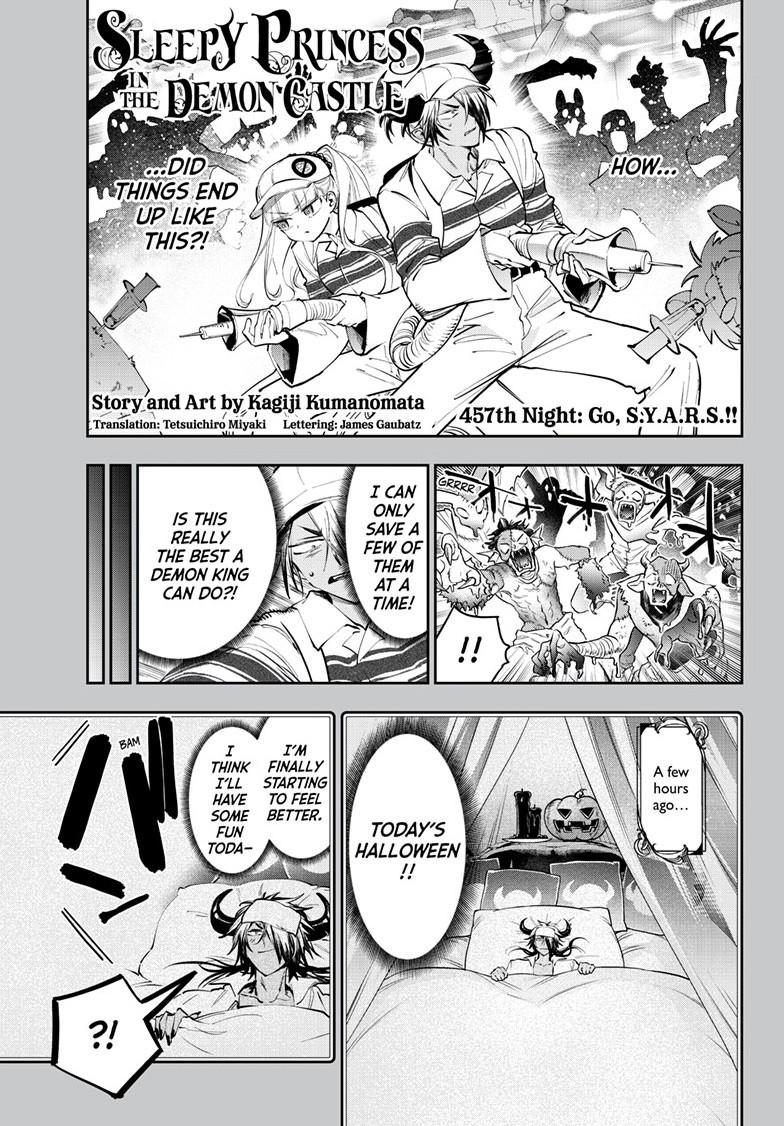 Maou-jou de Oyasumi Chapter 457 - Page 1