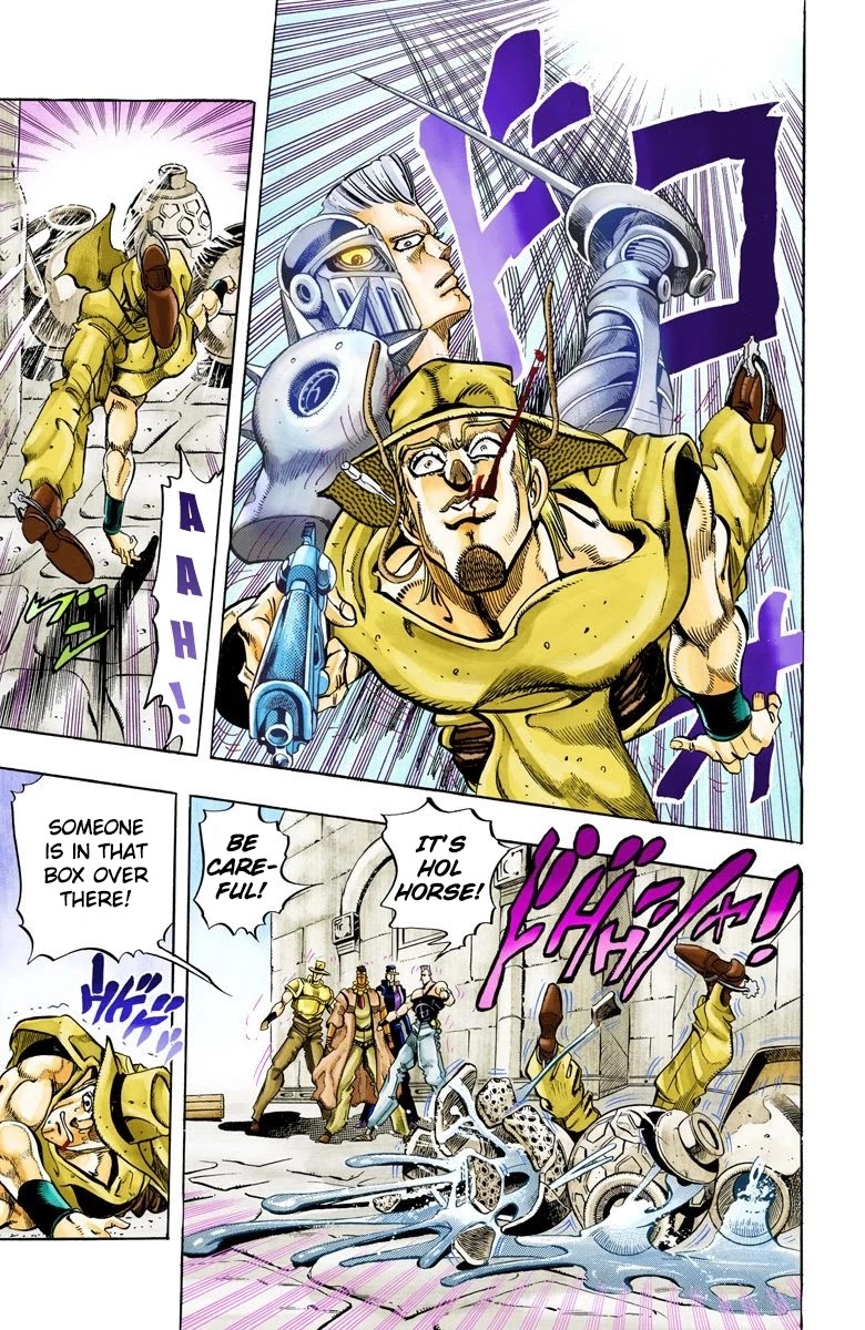 JoJo’s Bizarre Adventure Part 3 – Stardust Crusaders (Official Colored) Chapter 106 - Page 1
