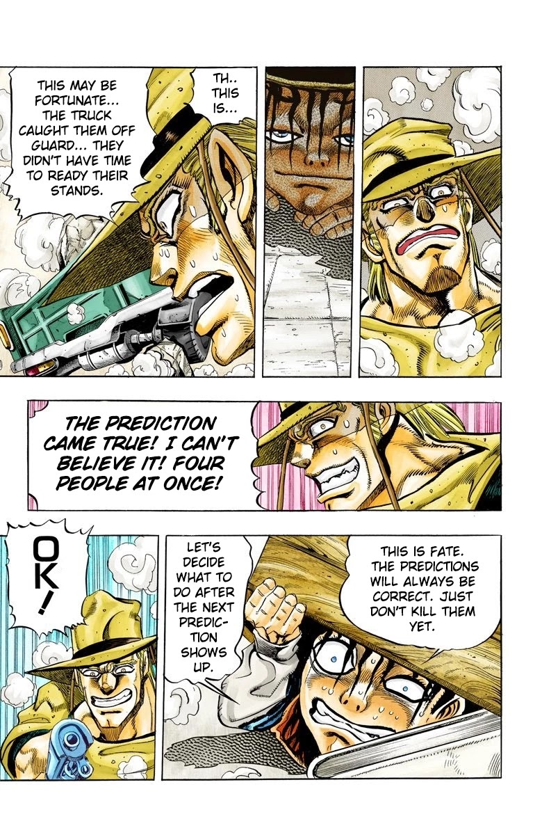 JoJo’s Bizarre Adventure Part 3 – Stardust Crusaders (Official Colored) Chapter 106 - Page 11