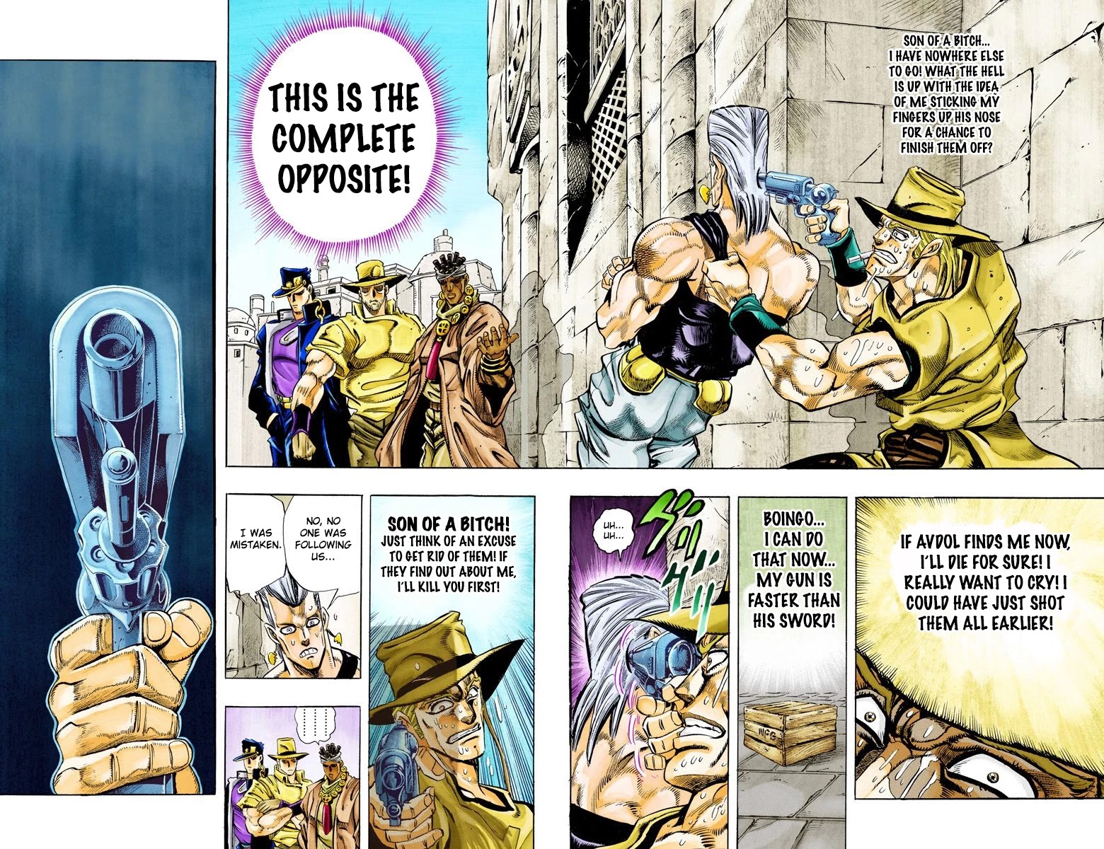 JoJo’s Bizarre Adventure Part 3 – Stardust Crusaders (Official Colored) Chapter 106 - Page 2