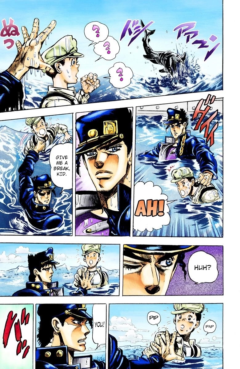 JoJo’s Bizarre Adventure Part 3 – Stardust Crusaders (Official Colored) Chapter 14 - Page 14