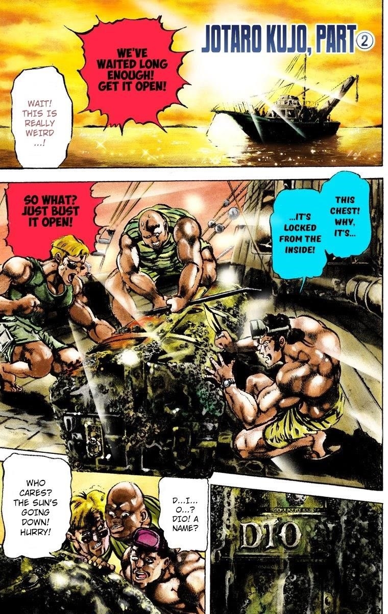 JoJo’s Bizarre Adventure Part 3 – Stardust Crusaders (Official Colored) Chapter 2 - Page 1