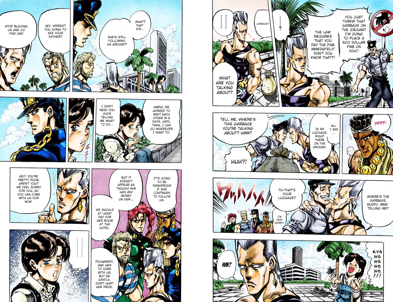 JoJo’s Bizarre Adventure Part 3 – Stardust Crusaders (Official Colored) Chapter 20 - Page 6