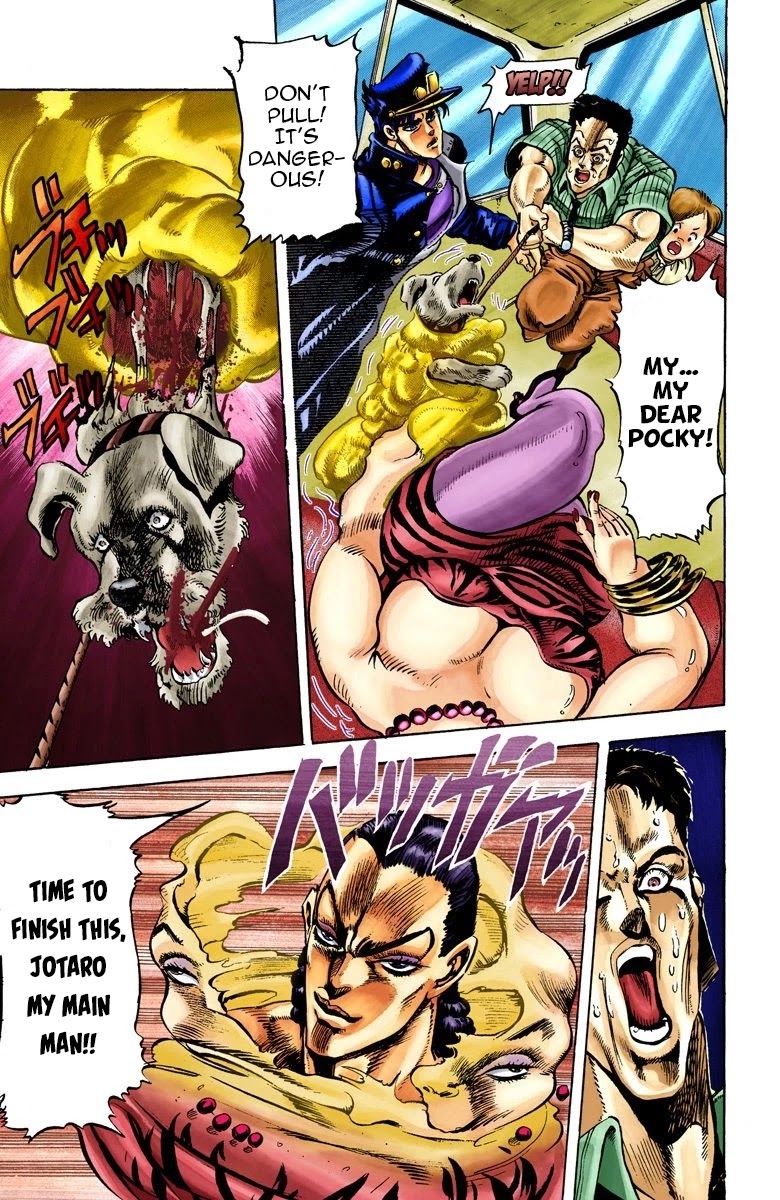 JoJo’s Bizarre Adventure Part 3 – Stardust Crusaders (Official Colored) Chapter 25 - Page 13