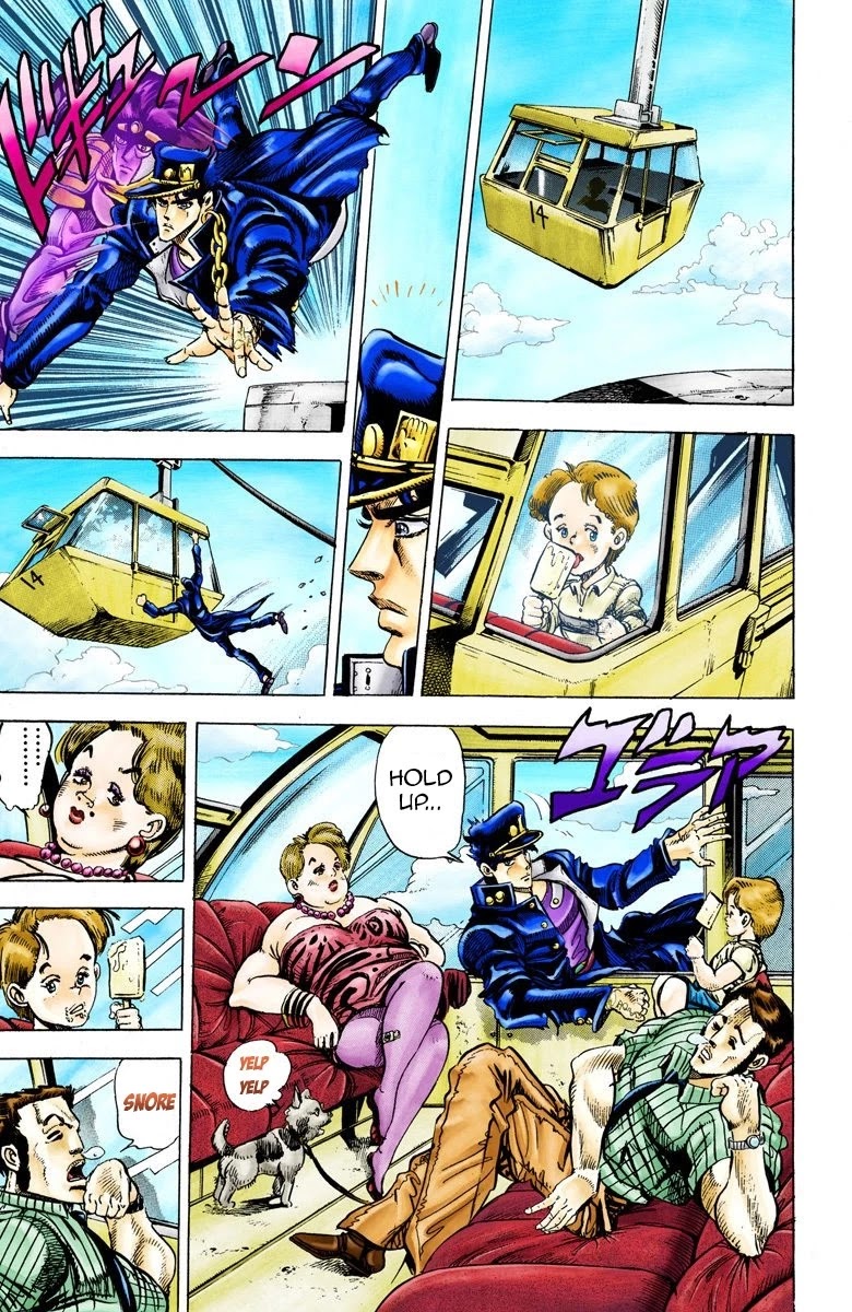 JoJo’s Bizarre Adventure Part 3 – Stardust Crusaders (Official Colored) Chapter 25 - Page 14