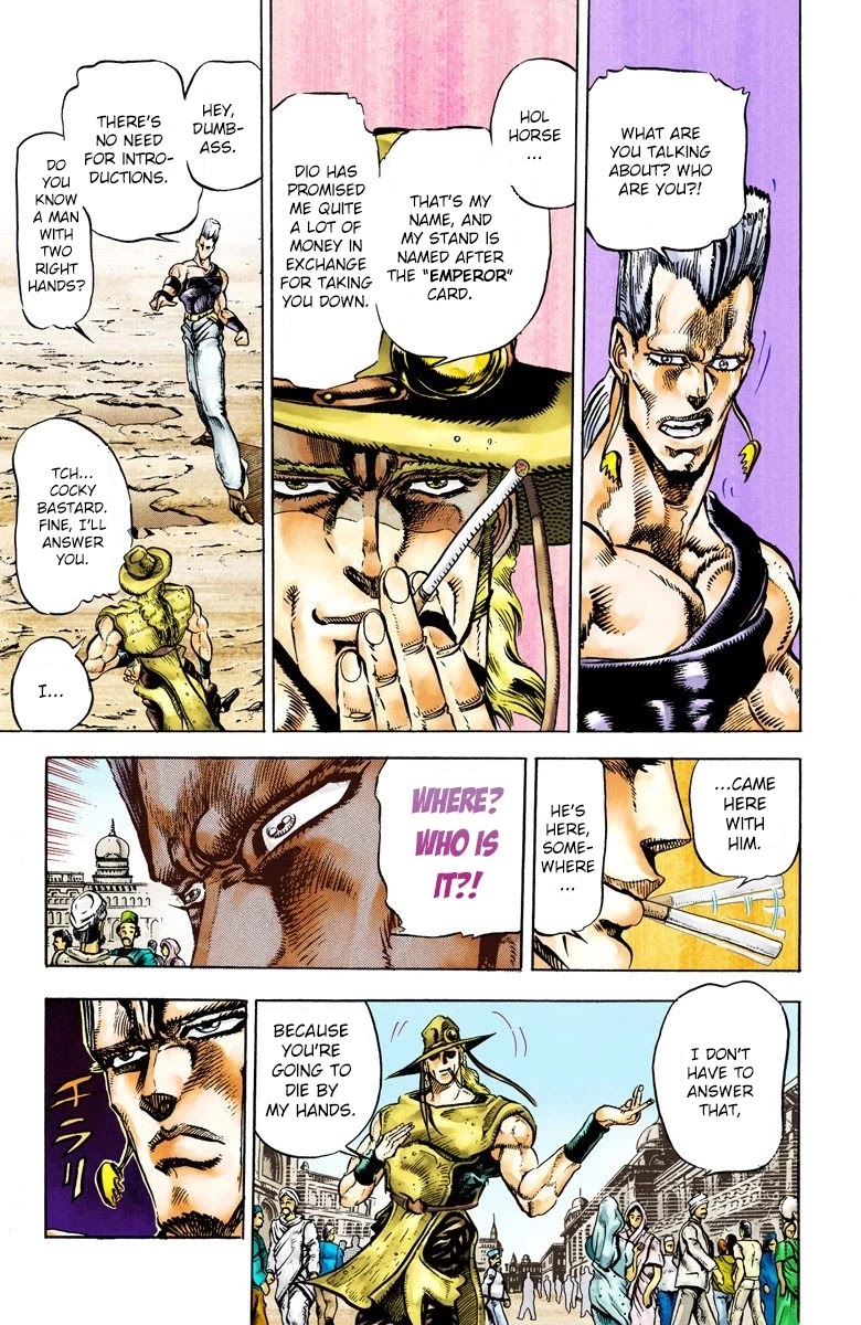 JoJo’s Bizarre Adventure Part 3 – Stardust Crusaders (Official Colored) Chapter 29 - Page 6