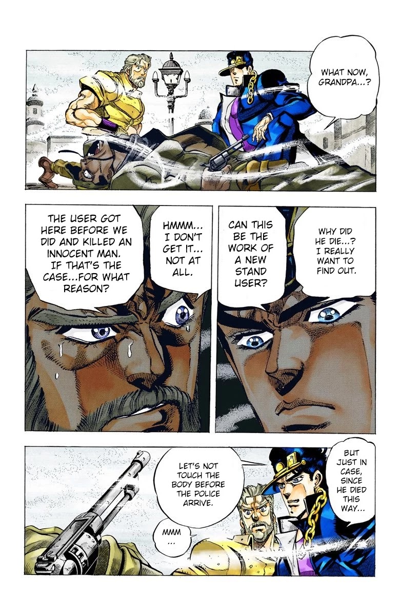 JoJo’s Bizarre Adventure Part 3 – Stardust Crusaders (Official Colored) Chapter 42 - Page 13