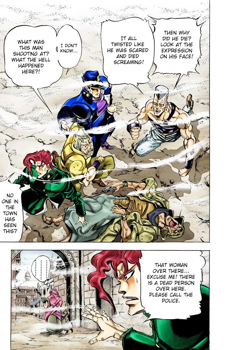 JoJo’s Bizarre Adventure Part 3 – Stardust Crusaders (Official Colored) Chapter 42 - Page 18