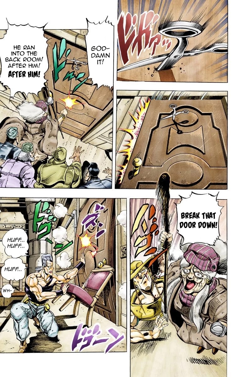 JoJo’s Bizarre Adventure Part 3 – Stardust Crusaders (Official Colored) Chapter 45 - Page 12
