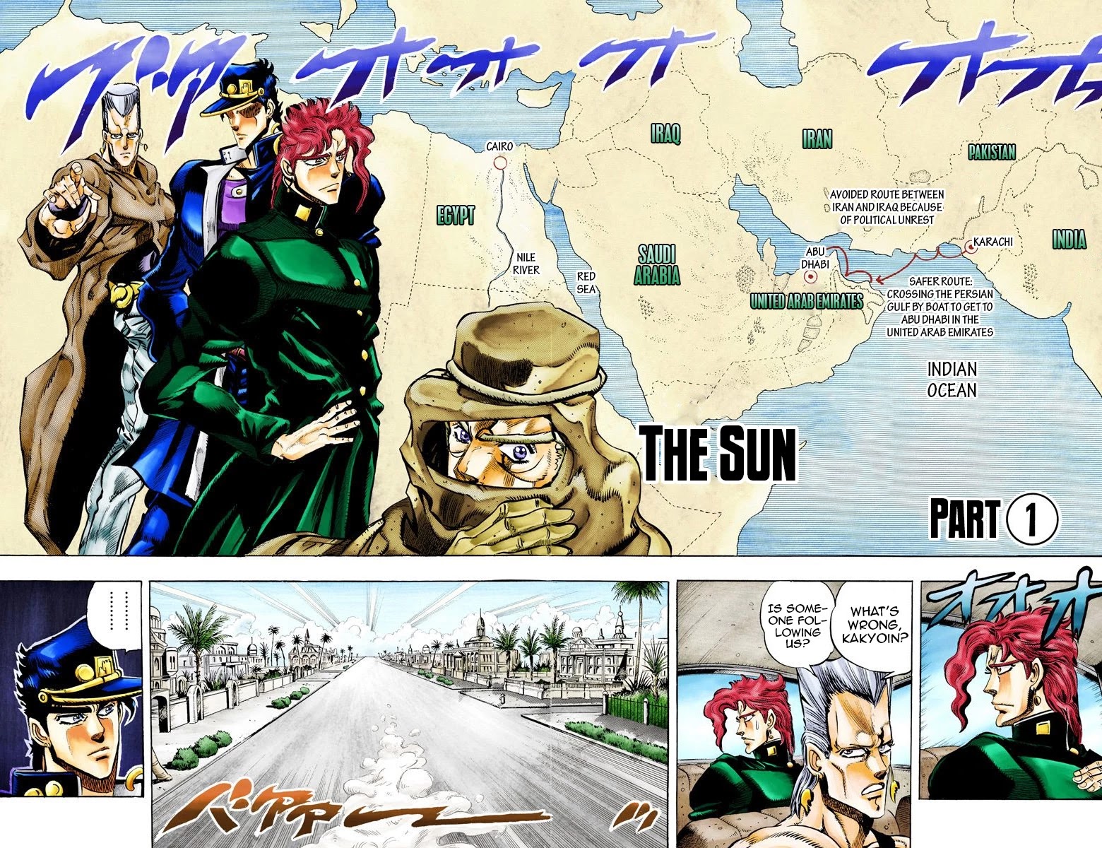 JoJo’s Bizarre Adventure Part 3 – Stardust Crusaders (Official Colored) Chapter 53 - Page 12