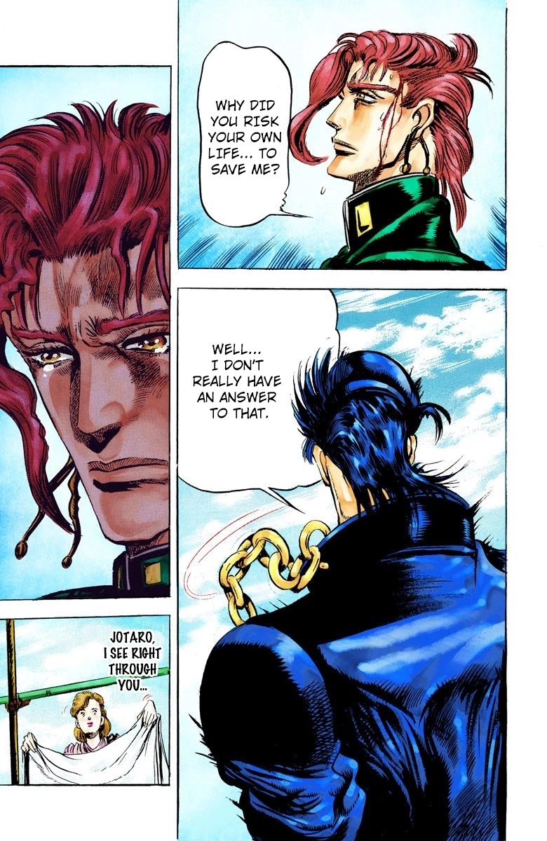 JoJo’s Bizarre Adventure Part 3 – Stardust Crusaders (Official Colored) Chapter 7 - Page 11
