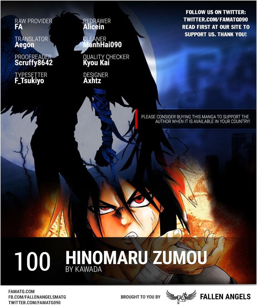 Hinomaru Sumo Chapter 100 - Page 1