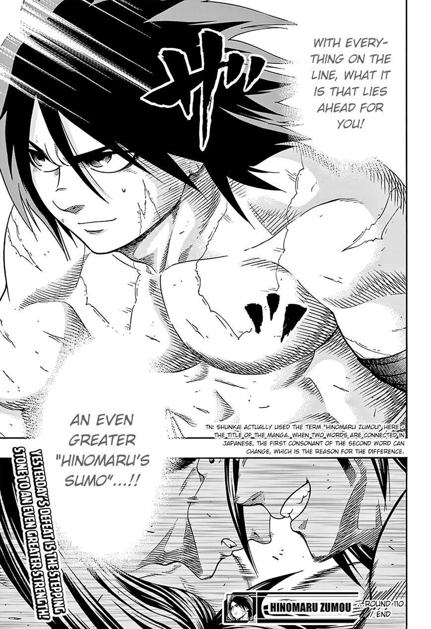 Hinomaru Sumo Chapter 110 - Page 19