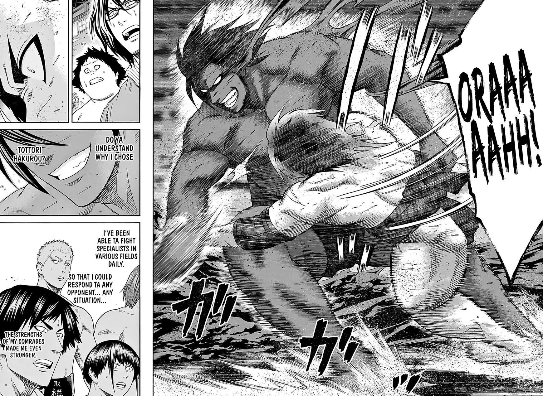 Hinomaru Sumo Chapter 130 - Page 8