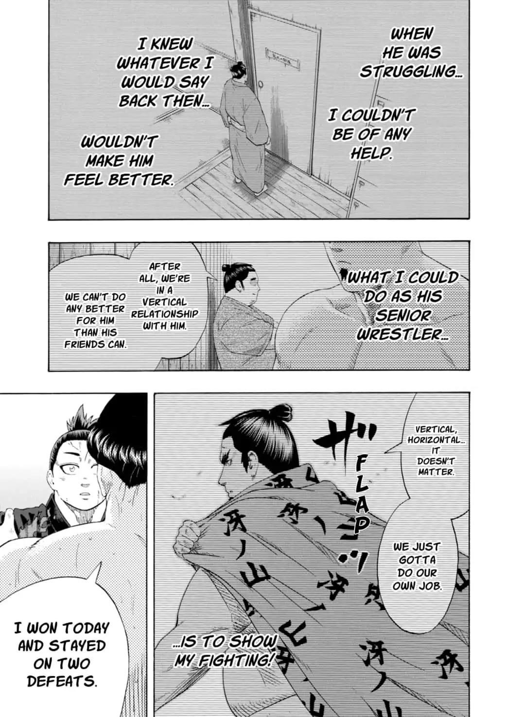 Hinomaru Sumo Chapter 229 - Page 15