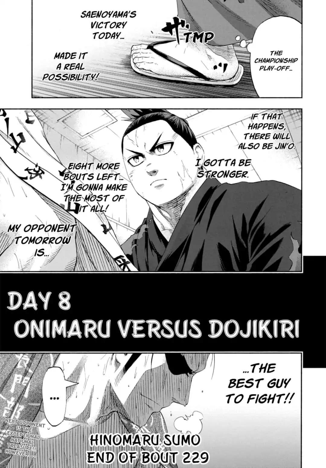 Hinomaru Sumo Chapter 229 - Page 19