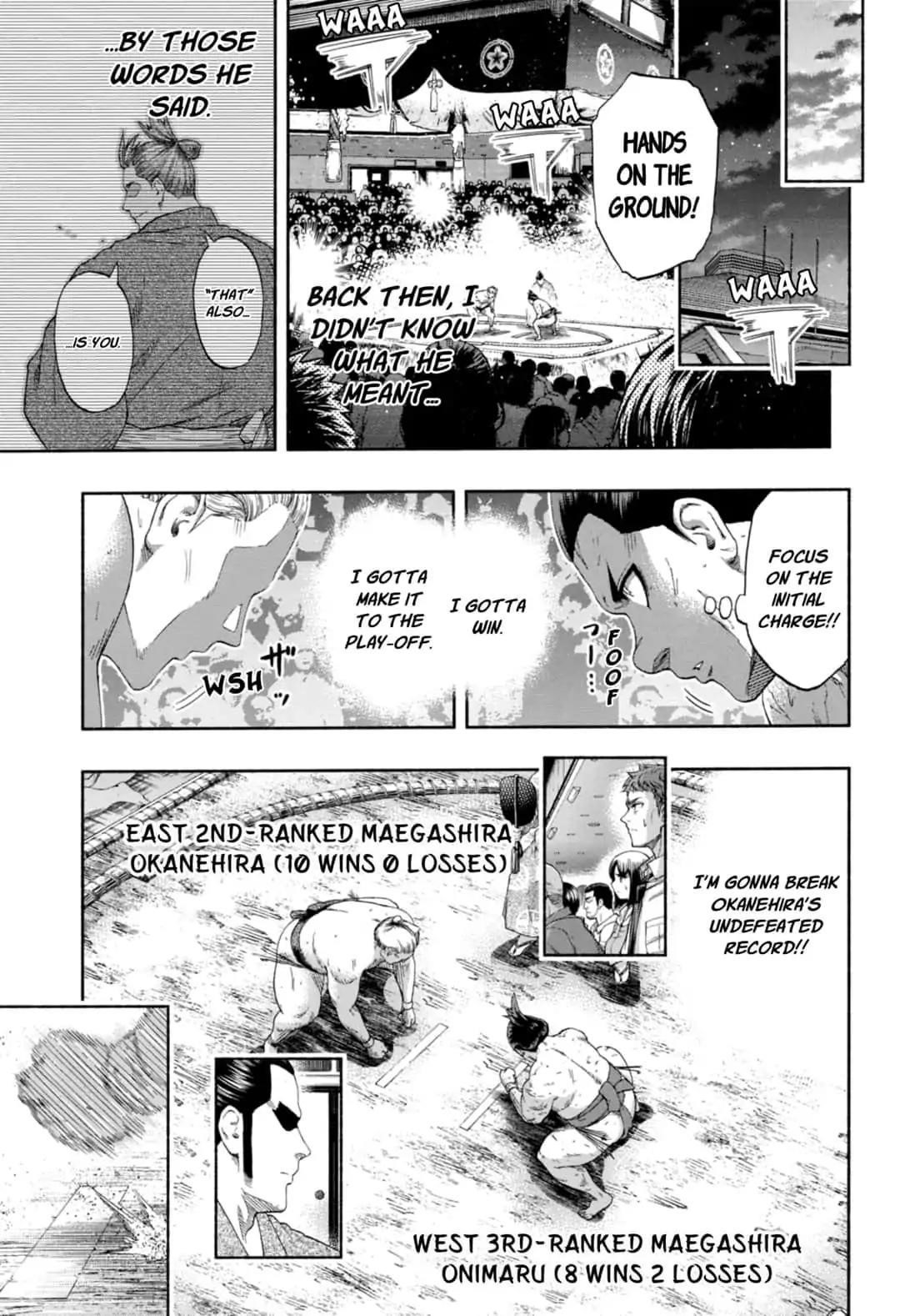 Hinomaru Sumo Chapter 233 - Page 15