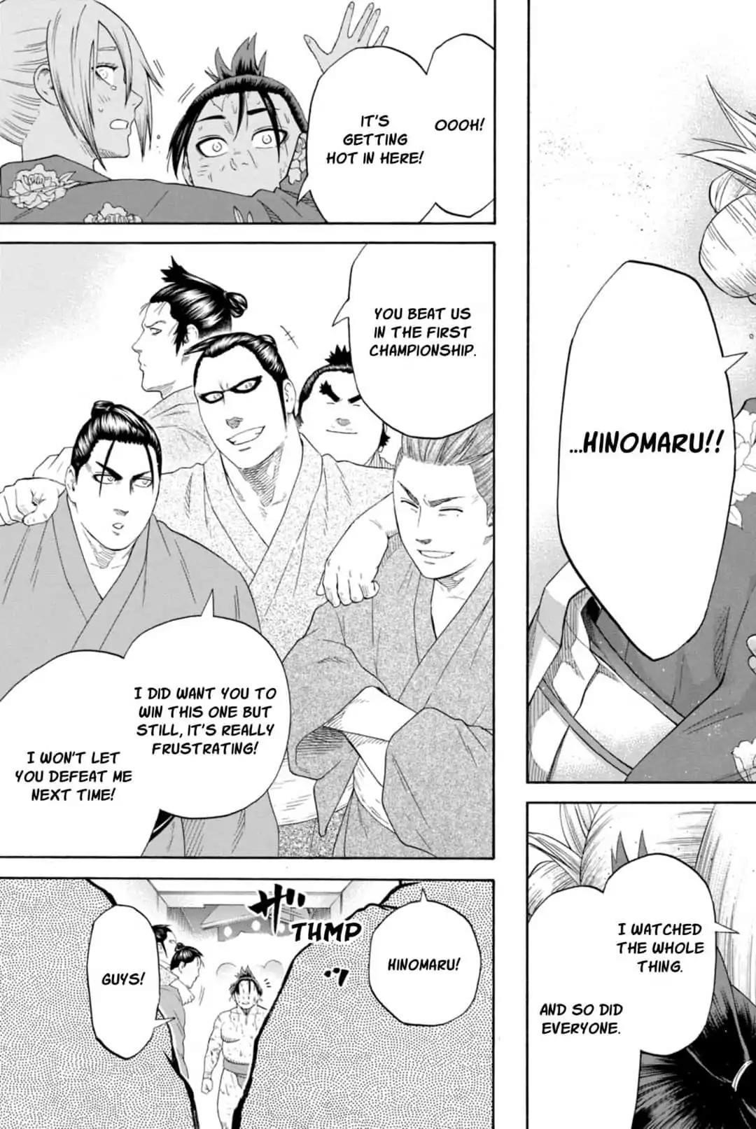 Hinomaru Sumo Chapter 250 - Page 17