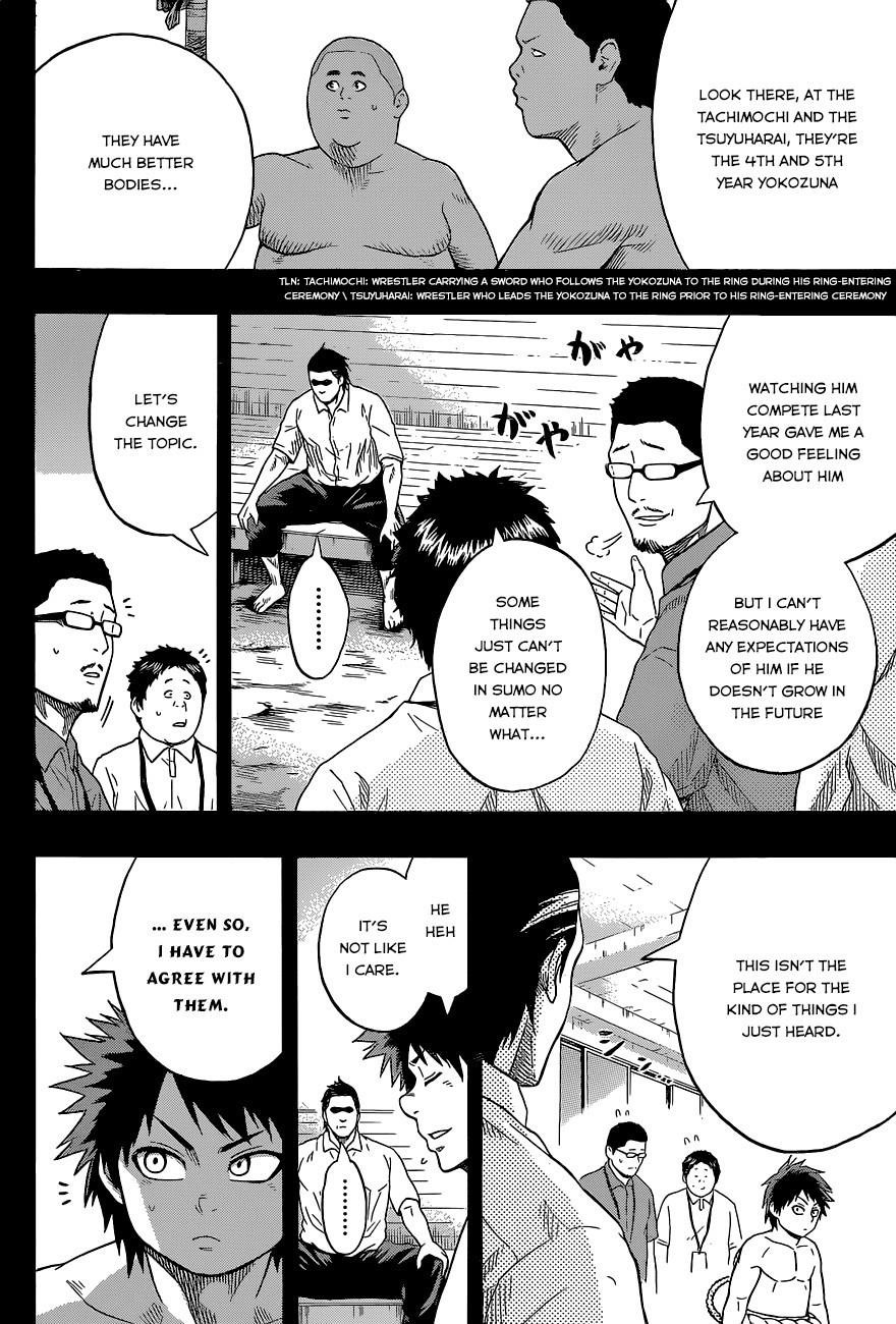 Hinomaru Sumo Chapter 28 - Page 14
