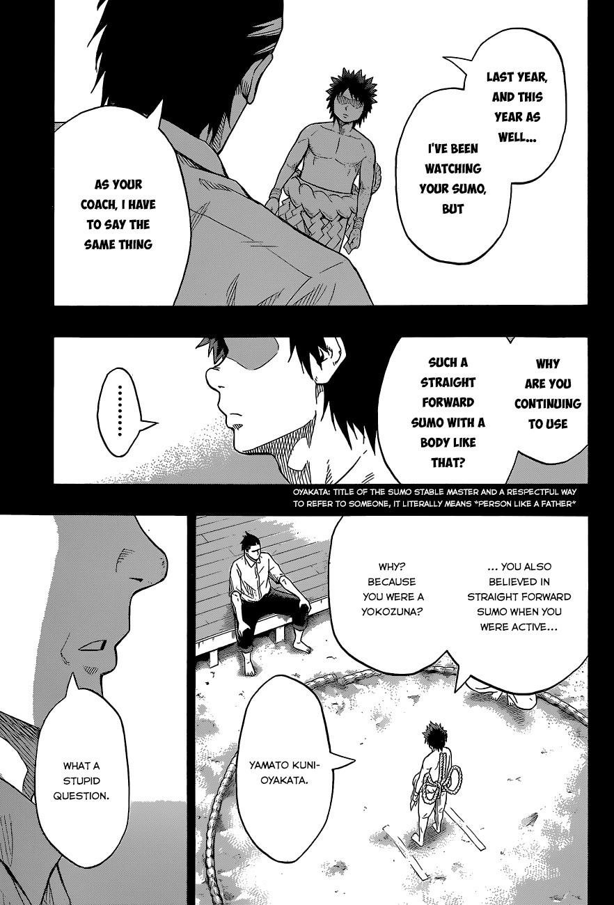 Hinomaru Sumo Chapter 28 - Page 15