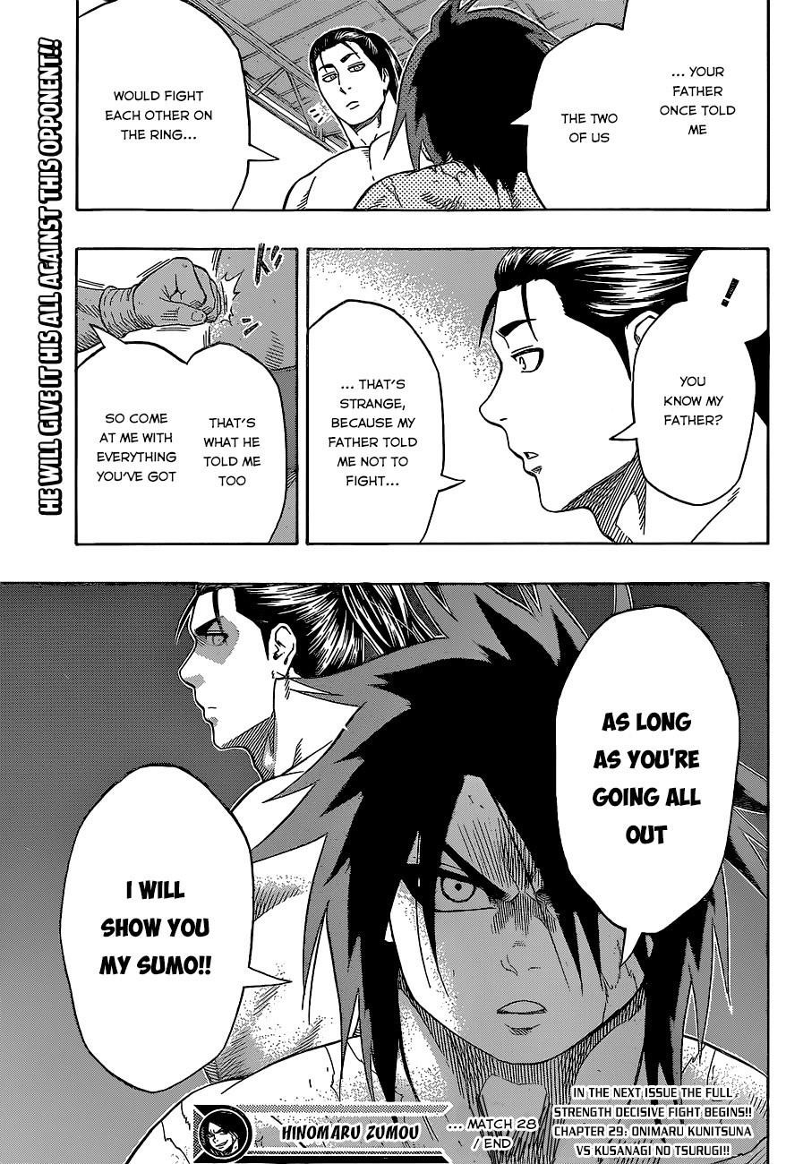Hinomaru Sumo Chapter 28 - Page 21