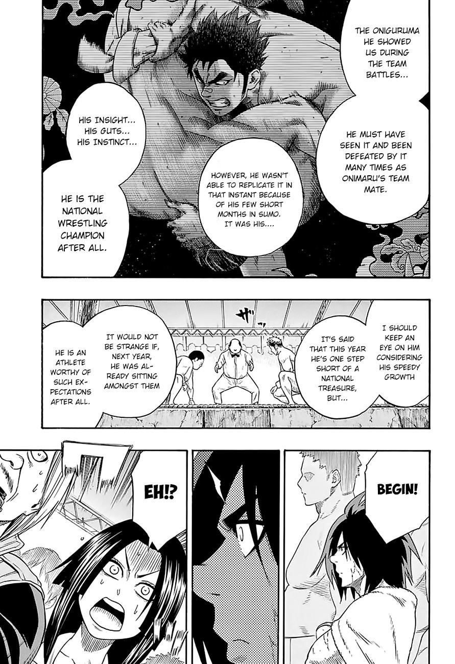 Hinomaru Sumo Chapter 69 - Page 17