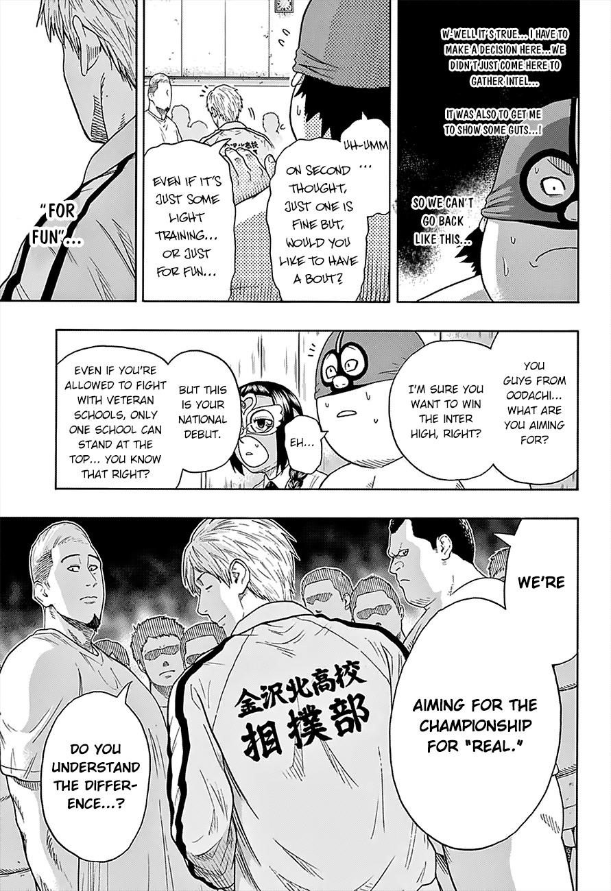 Hinomaru Sumo Chapter 88 - Page 11