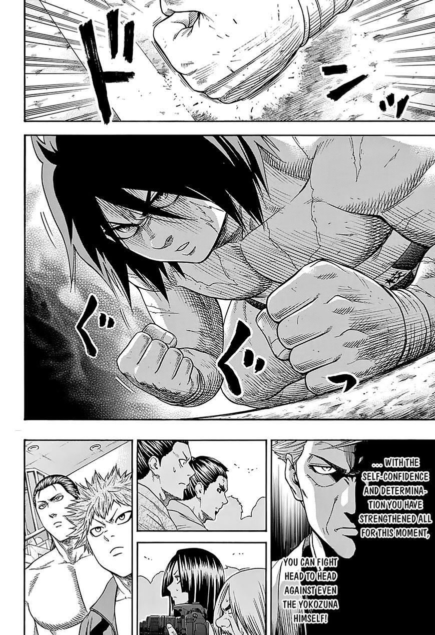 Hinomaru Sumo Chapter 93 - Page 10