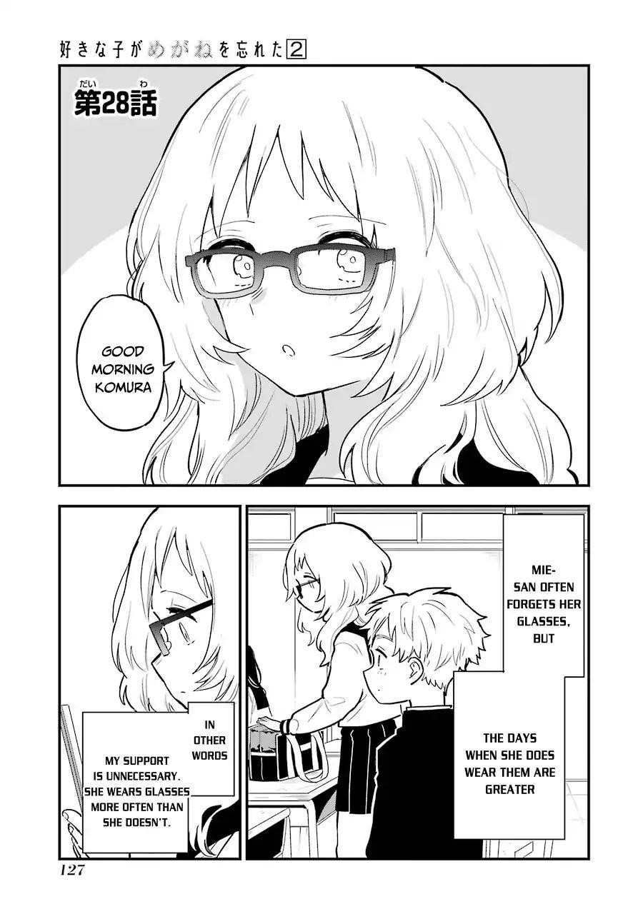 The Girl I Like Forgot Her Glasses Chapter 28 - Page 2