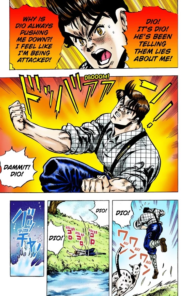 JoJo’s Bizarre Adventure Part 1 – Phantom Blood (Colored) Chapter 3 - Page 10