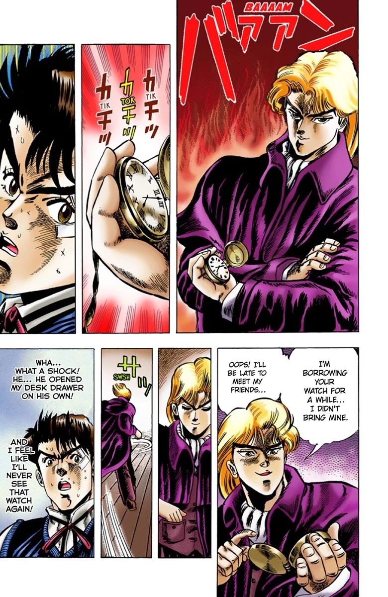 JoJo’s Bizarre Adventure Part 1 – Phantom Blood (Colored) Chapter 3 - Page 4