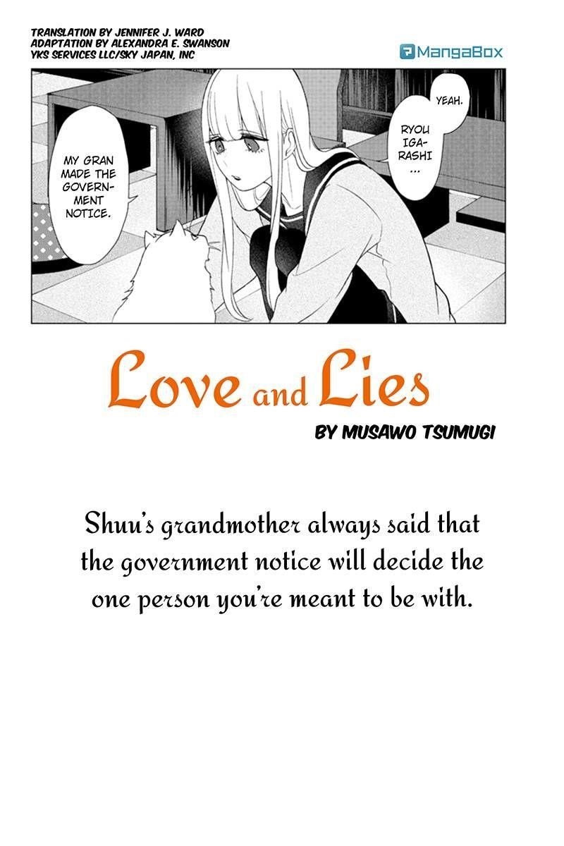 Love and Lies Chapter 99 - Page 1