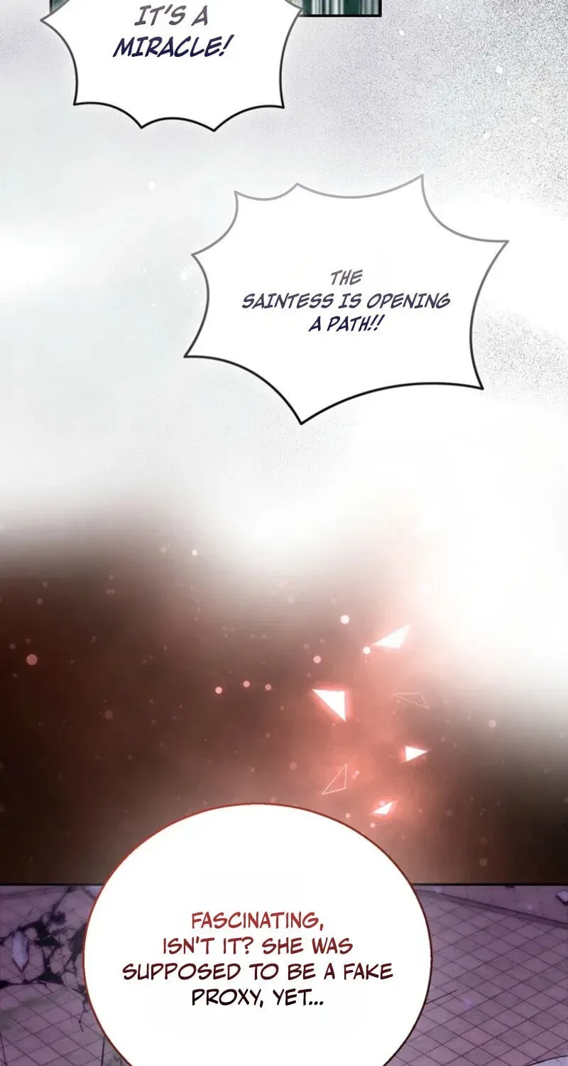 I’M A Fake Saintess But The Gods Are Obsessed Chapter 132 - Page 61