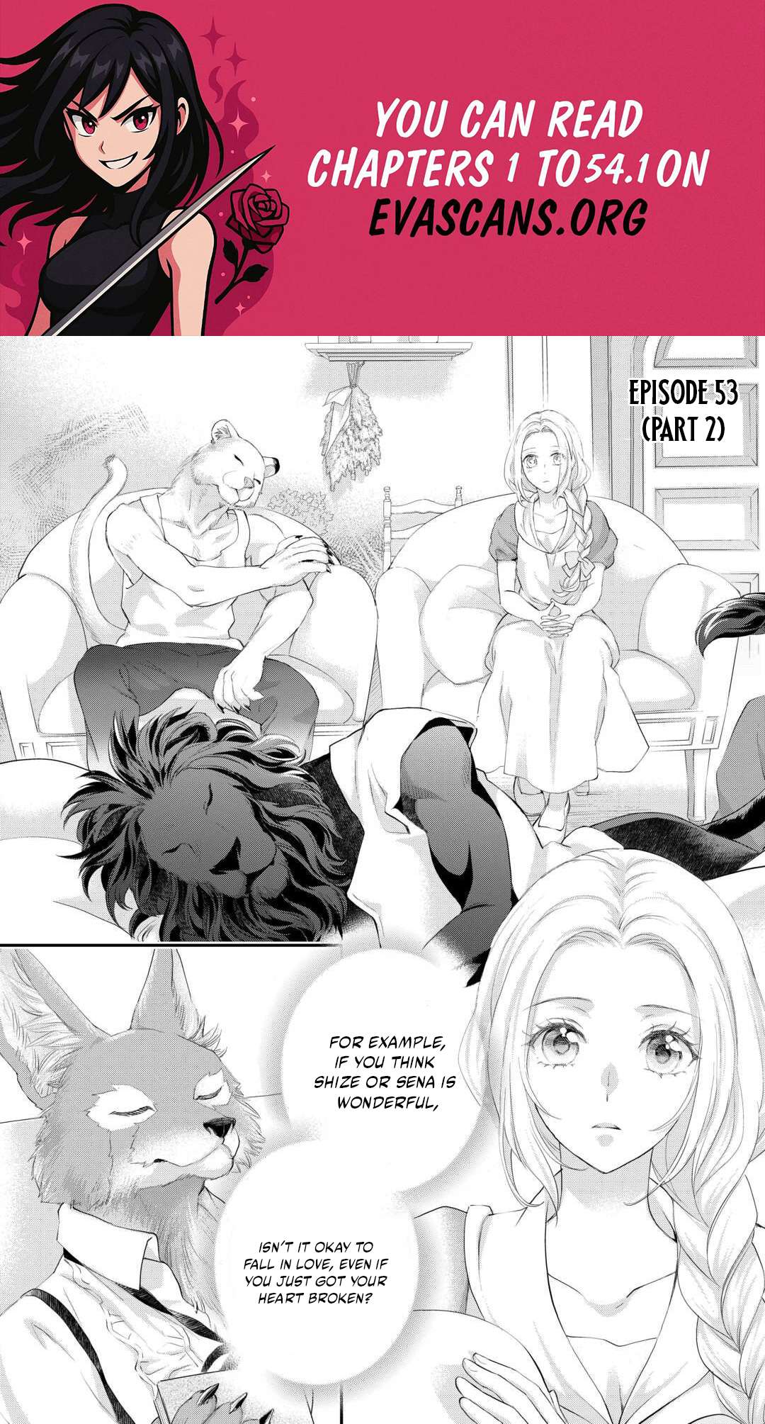 Milady Just Wants To Relax Chapter 53.2 - Page 1