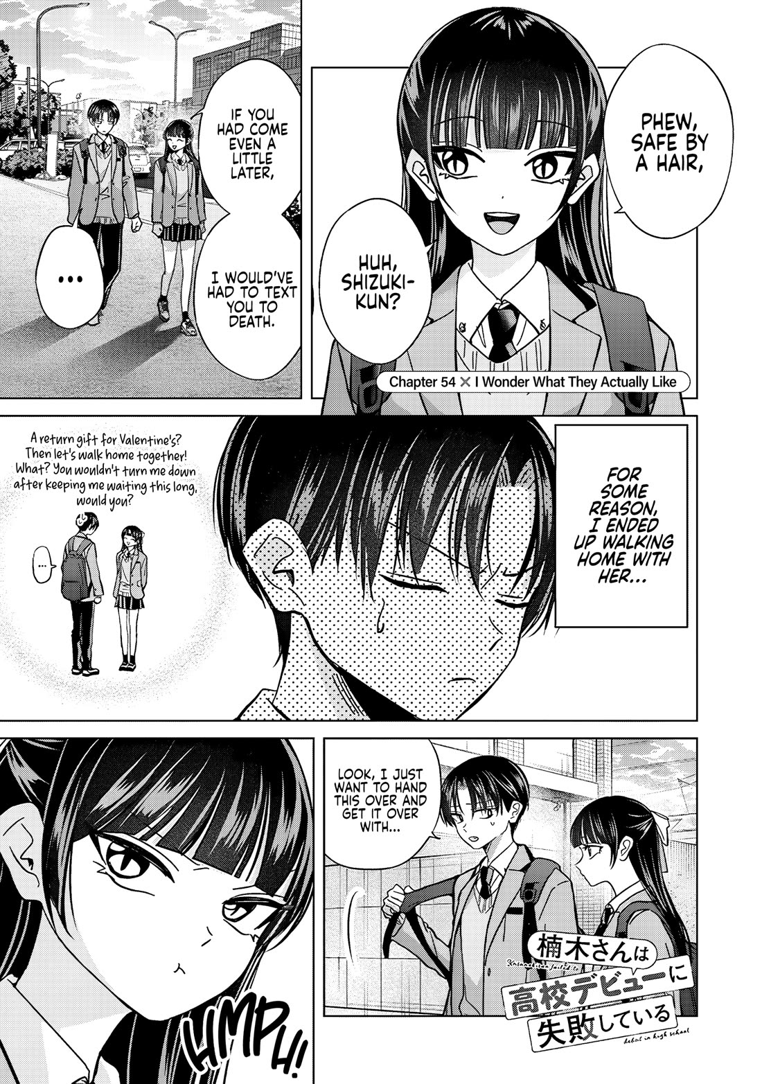 Kusunoki-san Failed to Debut in High School Chapter 54.2 - Page 1