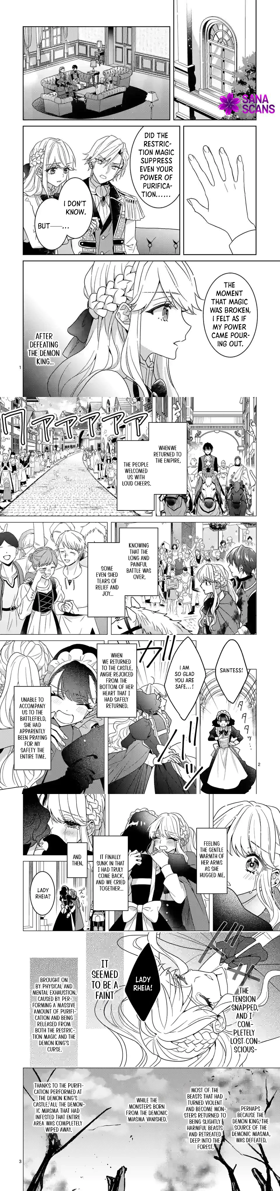 Onimotsu to Yobareta Tensei Hime wa, Shoukan Yuusha ni Koi wo Shite Seijo ni Narimashita Chapter 10 - Page 1