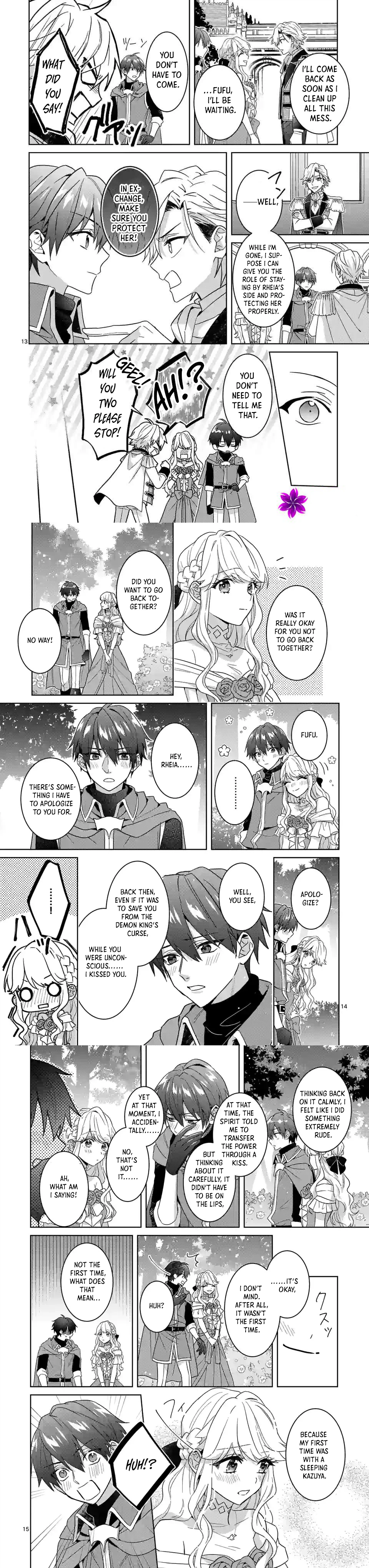 Onimotsu to Yobareta Tensei Hime wa, Shoukan Yuusha ni Koi wo Shite Seijo ni Narimashita Chapter 10 - Page 5