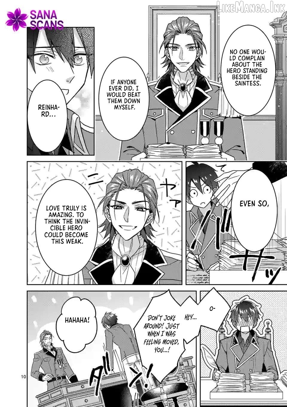 Onimotsu to Yobareta Tensei Hime wa, Shoukan Yuusha ni Koi wo Shite Seijo ni Narimashita Chapter 11 - Page 10