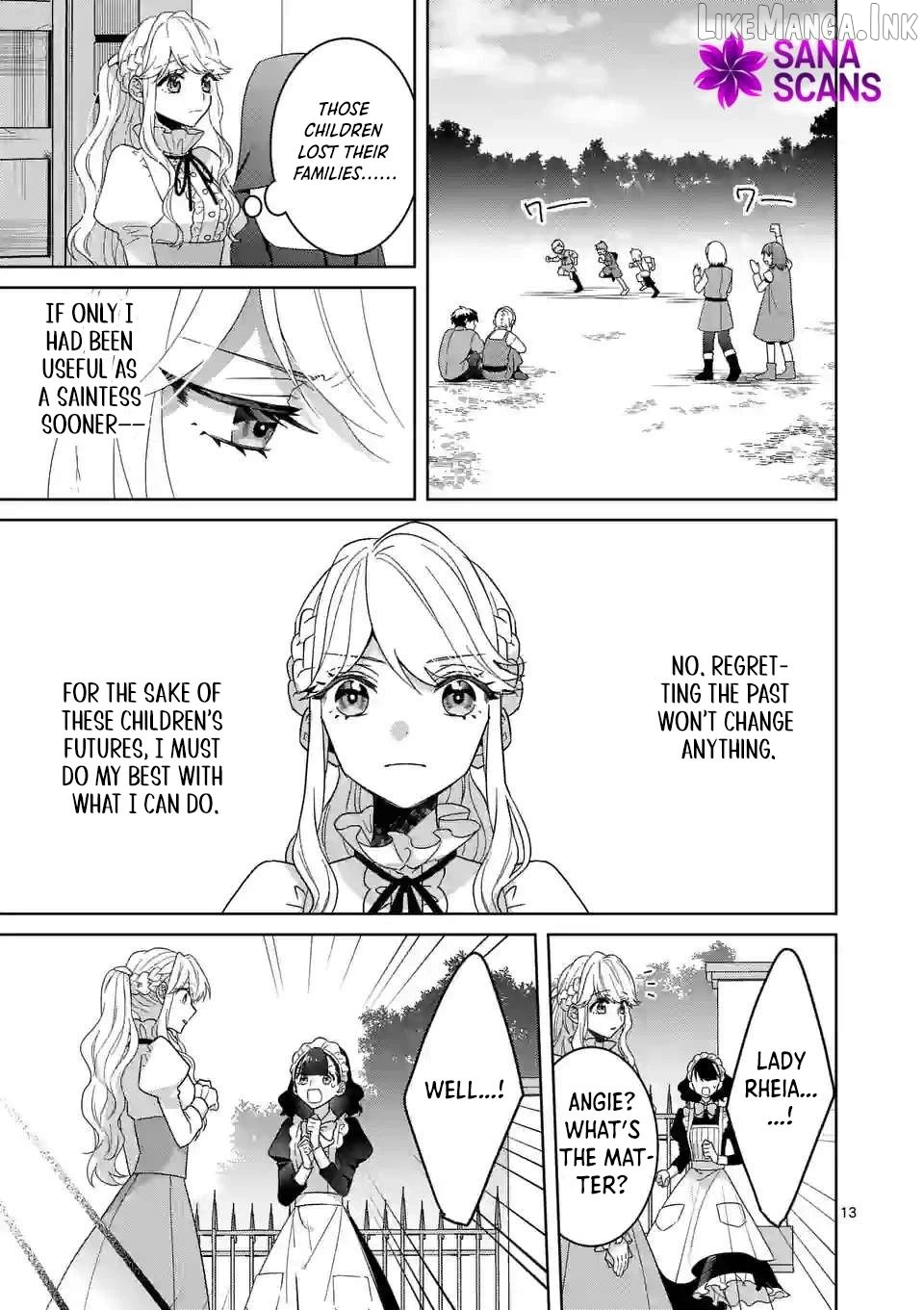 Onimotsu to Yobareta Tensei Hime wa, Shoukan Yuusha ni Koi wo Shite Seijo ni Narimashita Chapter 11 - Page 13