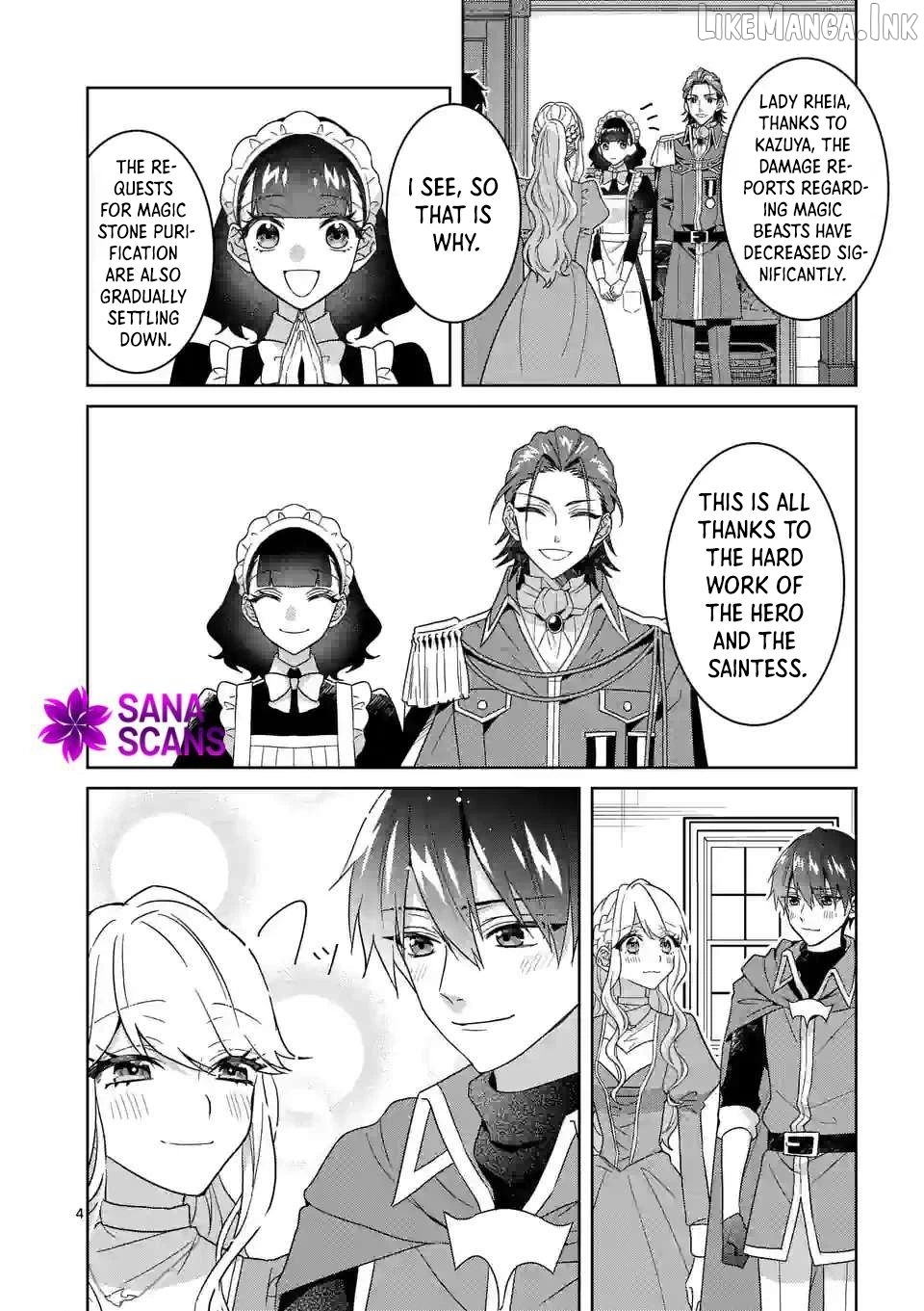 Onimotsu to Yobareta Tensei Hime wa, Shoukan Yuusha ni Koi wo Shite Seijo ni Narimashita Chapter 11 - Page 4